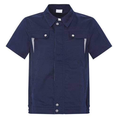 summer short sleeve electronic factory workwear safety working uniform