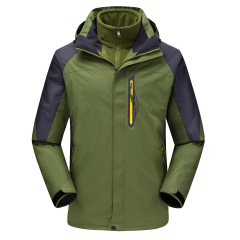 two in one mens outdoor waterproof technical jacket winter warm windproof coat