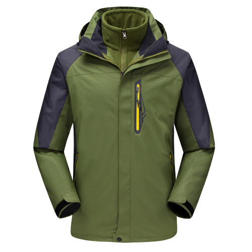 two in one mens outdoor waterproof technical jacket winter warm windproof coat