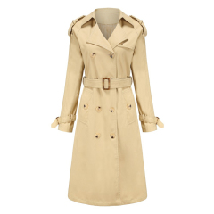 deep cover women trench coat hooded zipper windbreaker jacket