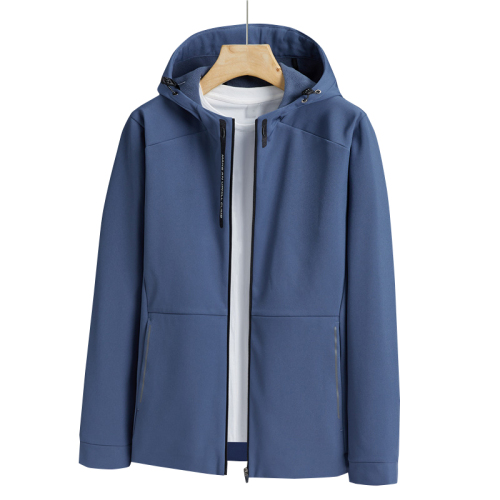 fleece lined softshell outdoor jacket hooded windproof urban windbreaker