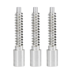 Custom Precision NC Turning parts-Aluminium tapered bolt