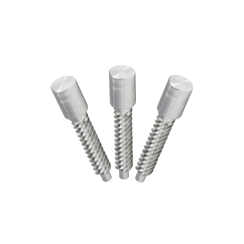 Custom Precision NC Turning parts-Aluminium tapered bolt