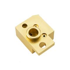 Custom Precision CNC milling parts - Brass-Valve connector