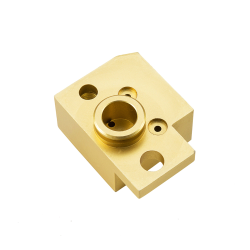 Custom Precision CNC milling parts - Brass-Valve connector