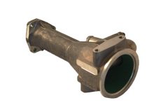 Custom Precision Machining component-Brass die cast part milling