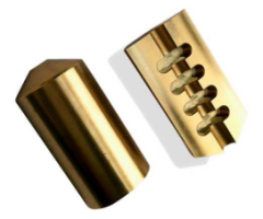 Kundenspezifische Präzisions-CNC-Drehteile - Messingmuttern