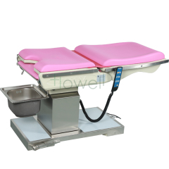 High-end electric hydraulic gynecological delivery table