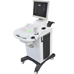 Black and White Full-Digital Ultrasound Scanner Trolley