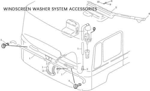 WINDSCREEN WASHER SYSTEM ACCESSORIES