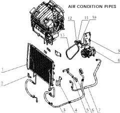 AIR CONDITION PIPES