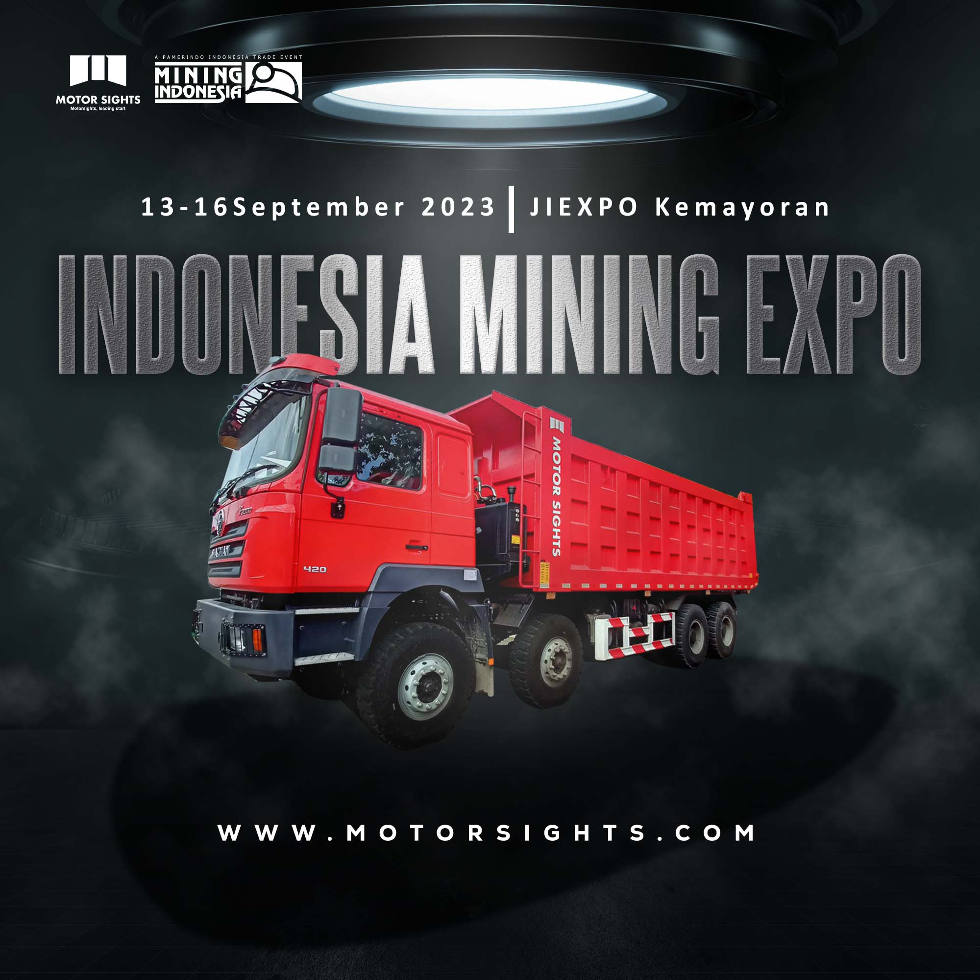 Motor Sights International Makes a Remarkable Debut at Indonesia Mining Expo 2023