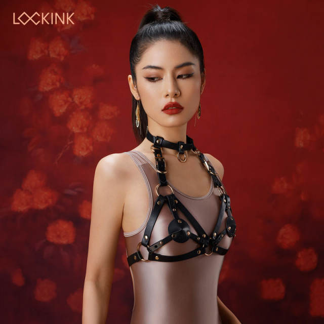 Queen Chest Harness with Removable Bra