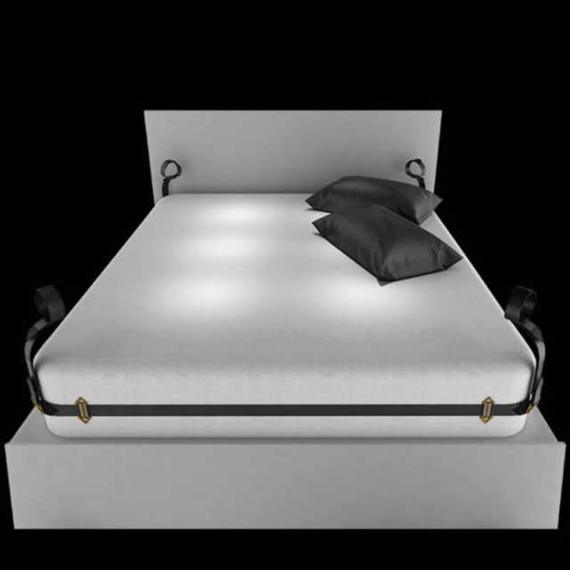 BDSM Adjustable Bed Restraint Kit For Couples