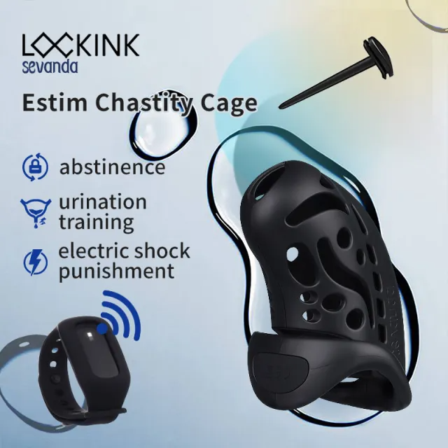 SEVENDA Nautilus Estim Chastity Cage