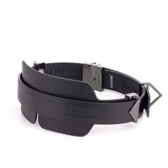 LOCKINK Luxury Leather Blindfold Kit