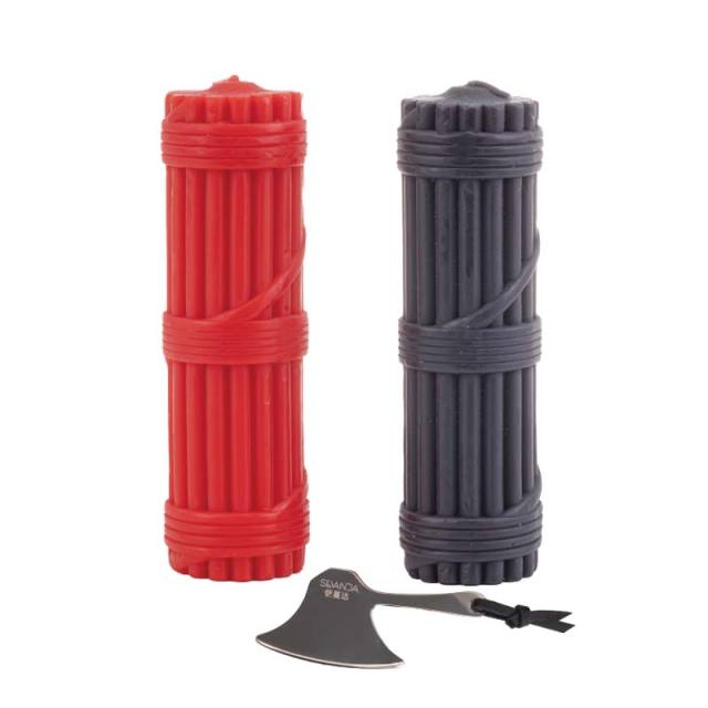 SEVANDA Fetish Drip Candles Set of 2 in Red and Black Colors