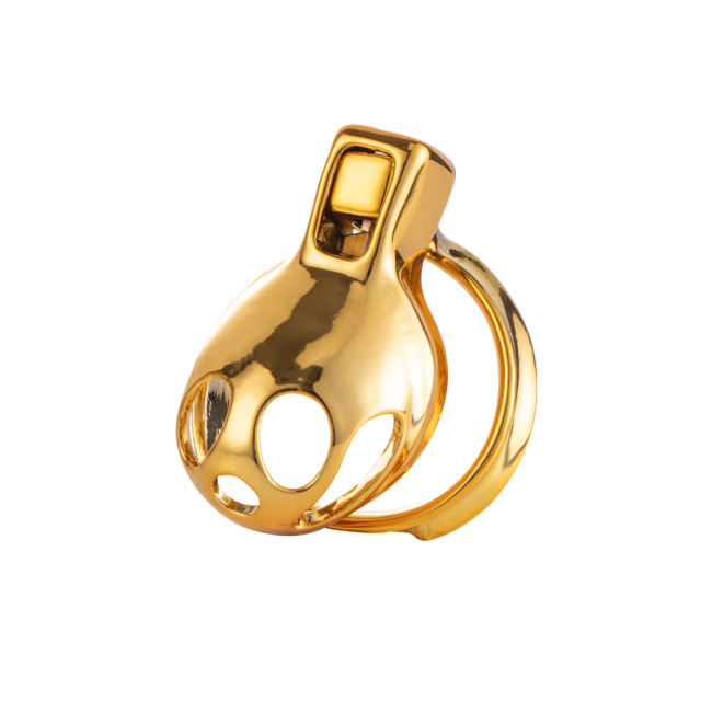 SEVANDA Golden Beatles Metal Chastity Cage