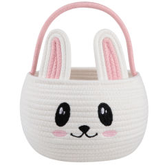 CHERISHGARD Easter Egg Hunting Basket，Easter Baskets for Kids，Baby Gift Basket for Books，Eggs，Toys, 6L