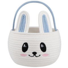 CHERISHGARD Easter Egg Hunting Basket，Easter Baskets for Kids，Baby Gift Basket for Books，Eggs，Toys, 6L