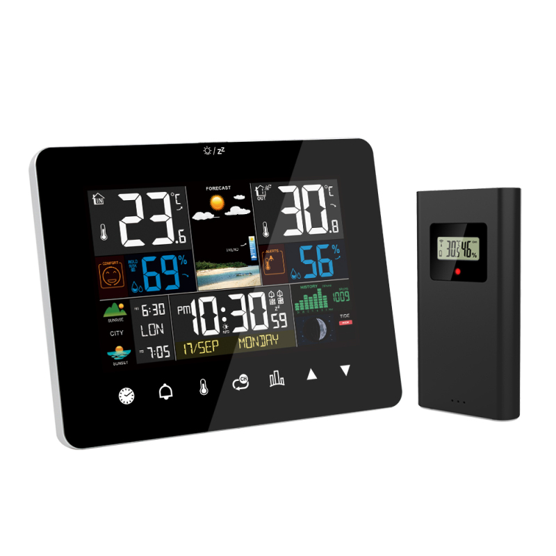 FJ3362G Touch Button Weather Station with Sunrise/Sunset