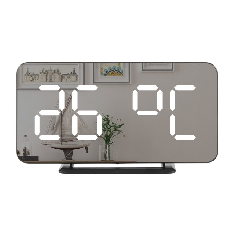 FJ3216 LED Alarm Clock with Temperature