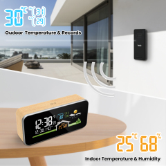 FJ1005 Color Weather Station with Outdoor Sensor