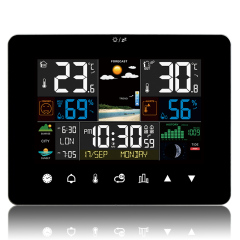 FJ3362G Touch Button Weather Station with Sunrise/Sunset