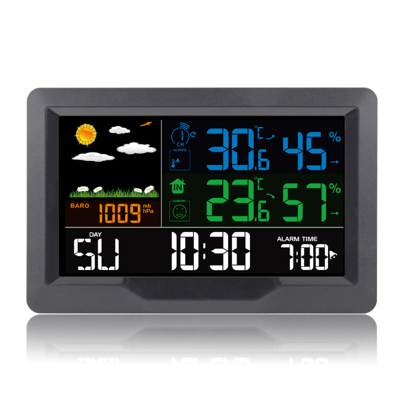 FJ3390B Color Weather Station with Outdoor Sensor