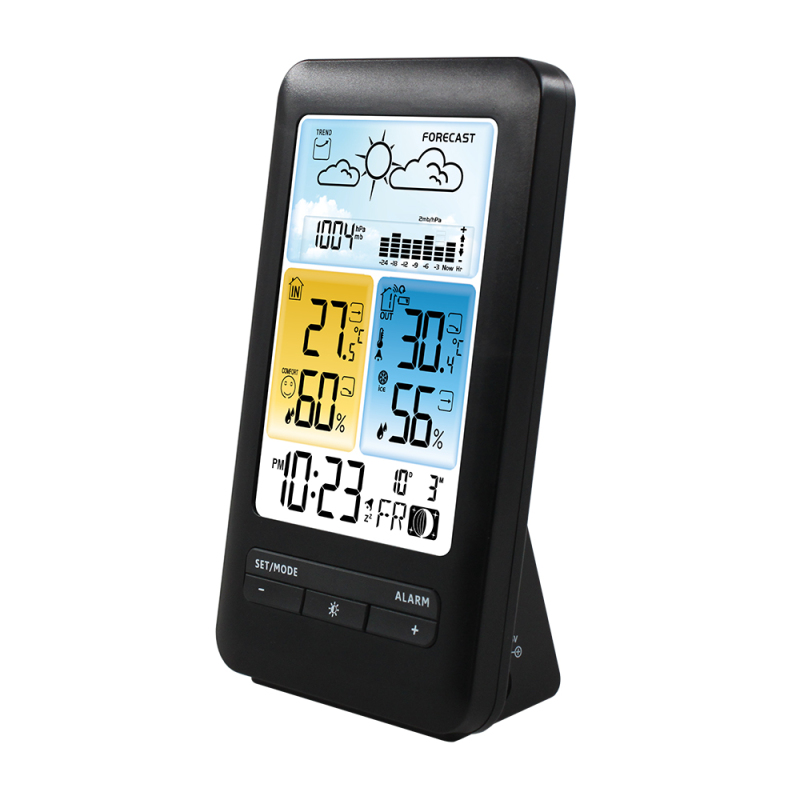 FJ3395D Color Weather Station with Outdoor Sensor