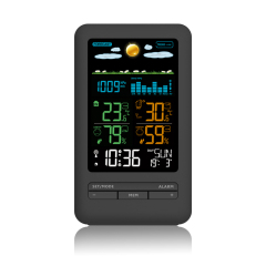 FJ3395C Color Weather Station with Outdoor Sensor