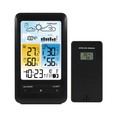 FJ3395D Color Weather Station with Outdoor Sensor