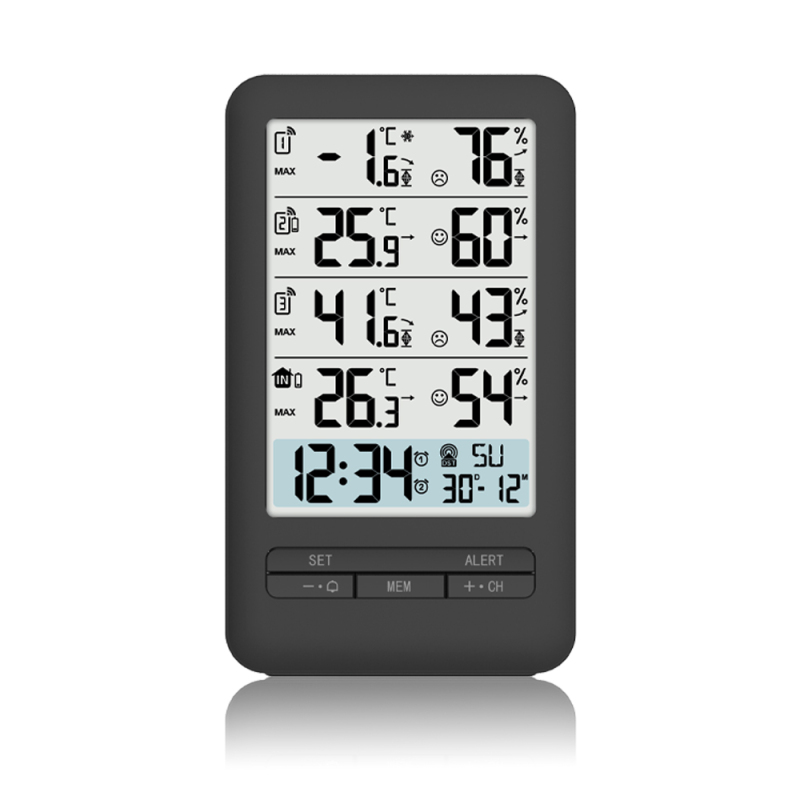 FanJu丨Wireless Weather Station with Outdoor Sensor Temperature Thermometer