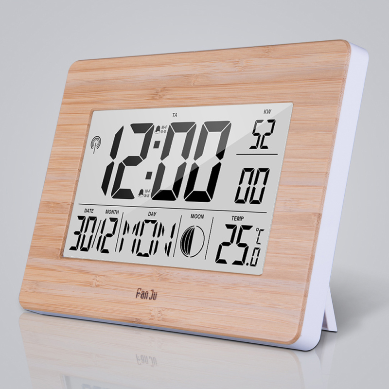 FJ3530 Big Size Digital Alarm Clock with Temperature