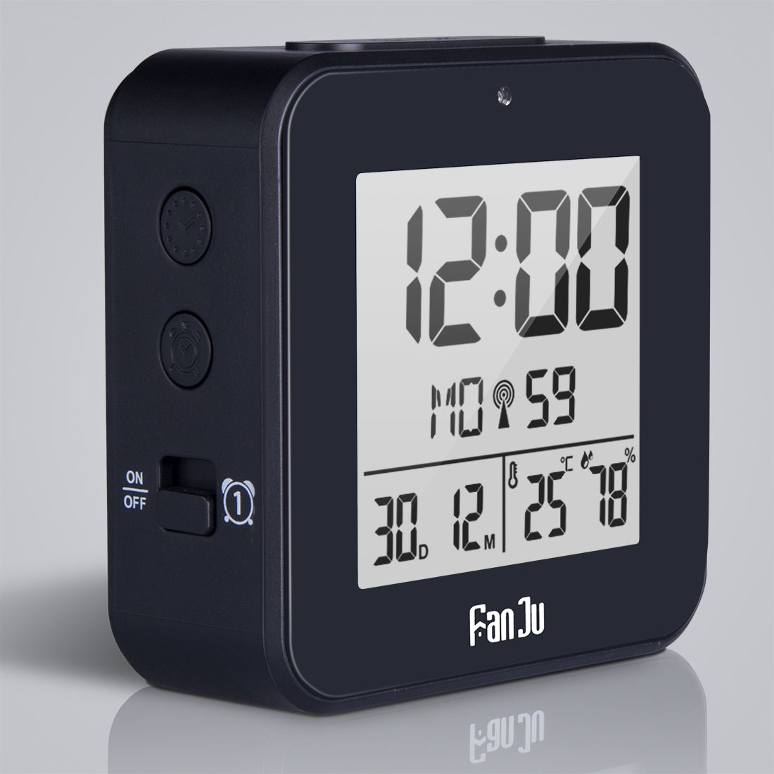 FJ3533 Digital Alarm Clock with Temperature