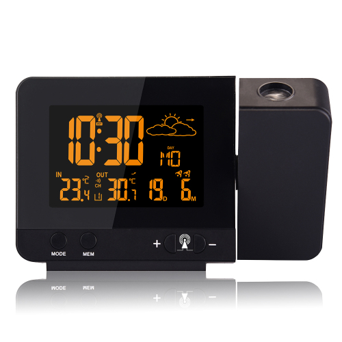 FJ3531B 8 Color Backlight Weather Station with Projection