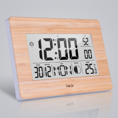 FJ3530 Big Size Digital Alarm Clock with Temperature