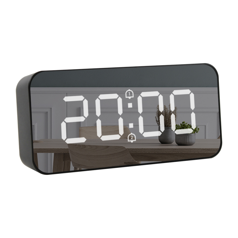 FJ3212 LED Alarm Clock with Temperature