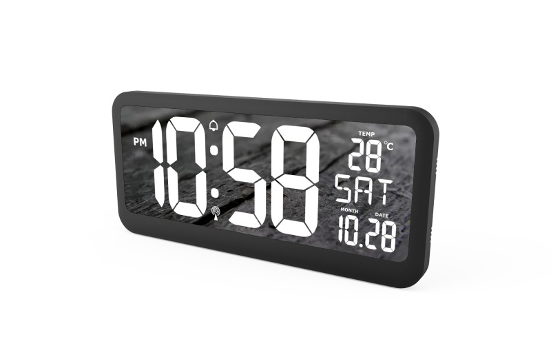 FJ3217 Big Screen LED Alarm Clock with Temperature