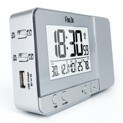 FJ3531 Projection Alarm Clock with USB Charger Port