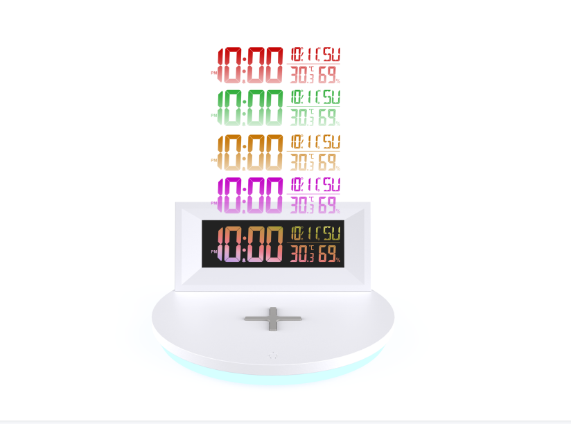 FJ9926A Wireless Charger with Alarm Clock