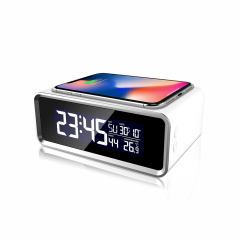 FJ9923A Wireless Charger with Alarm Clock