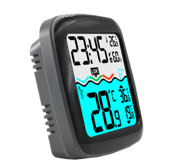 FJ3385 Swim Pool Thermometer Clock with Outdoor Sensor