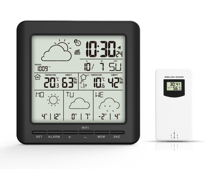 FJW1 WIFI Weather Station with Outdoor Sensor
