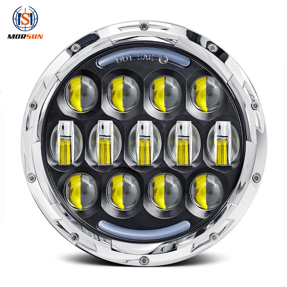 Jeep Wrangler 7 inch ronde led-koplampen