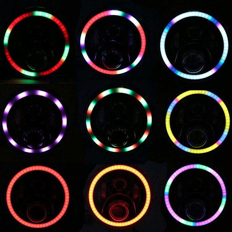 Jeep Wrangler rgb led farovi