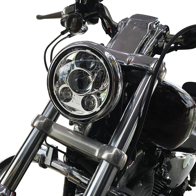 Aplicación de faros delanteros de motocicleta de 5 3/4 pulgadas