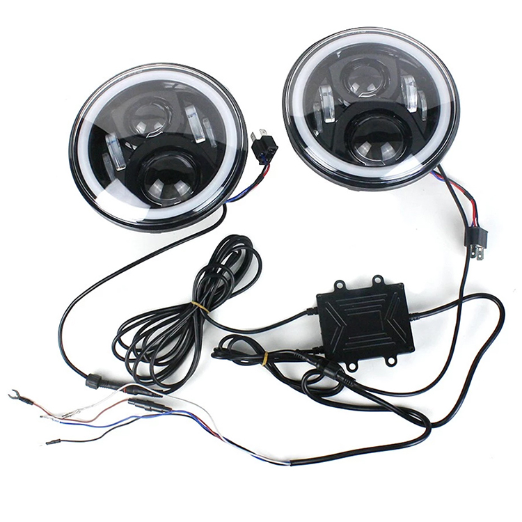 Faros led rgb jeep wrangler