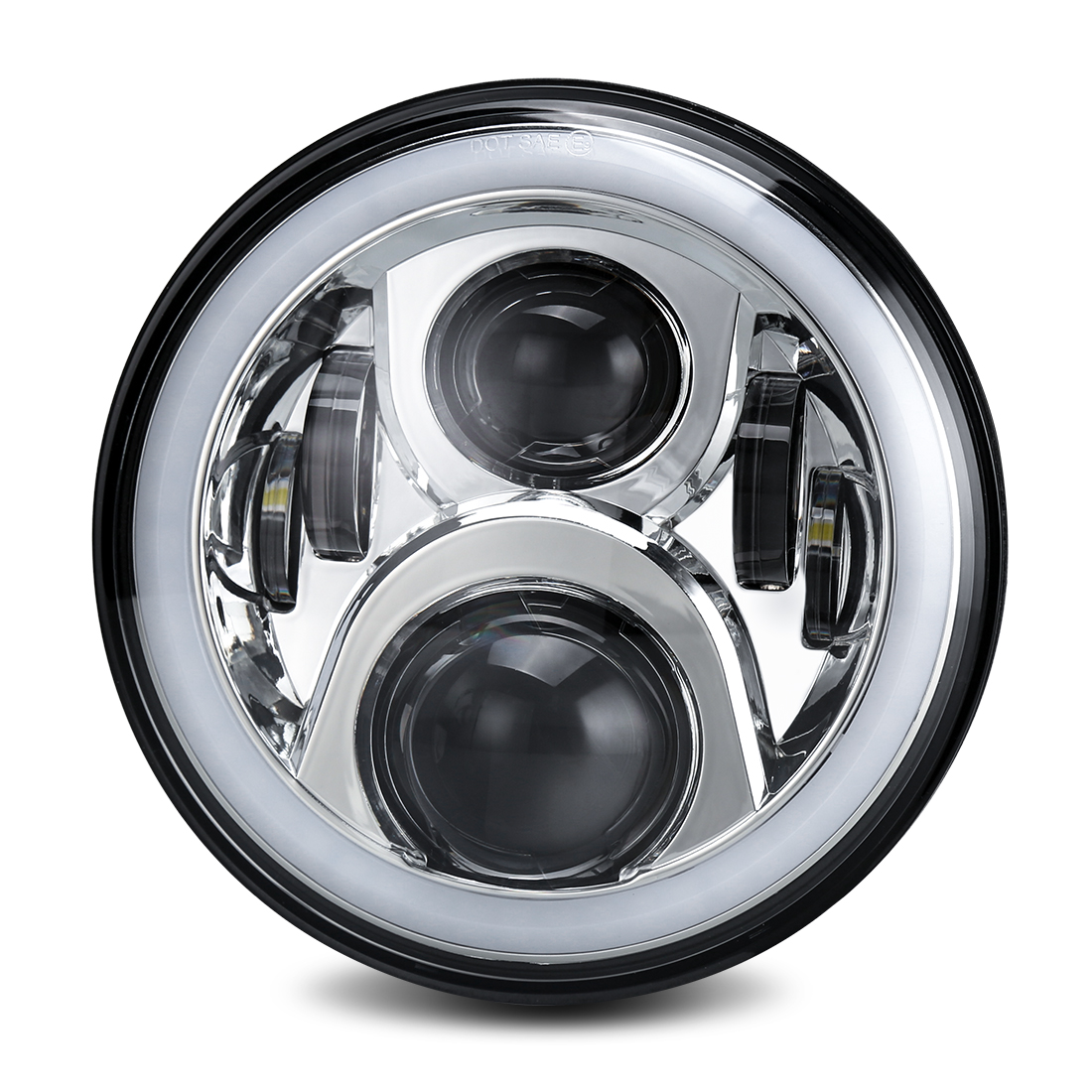 Faróis Jeep JK Led com halo