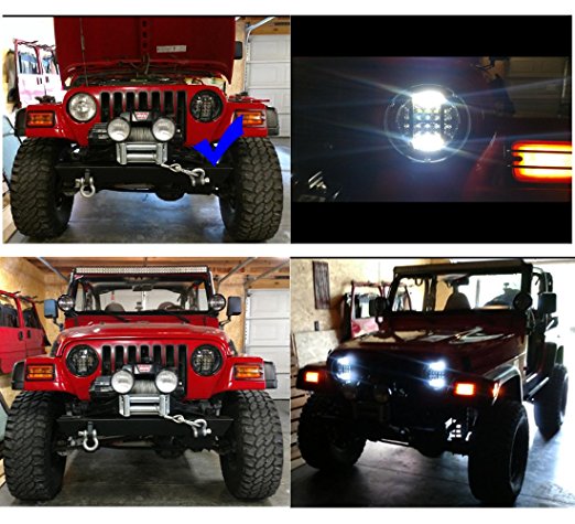 Spectacle de phares Jeep Wrangler